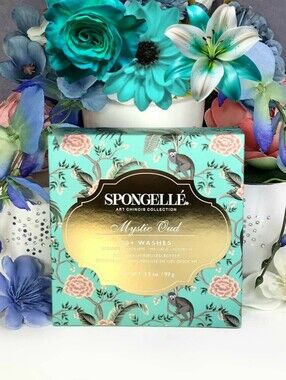 Spongelle Mystic Oud Flower Sponge - Art Chinos - bergamot carnation & oud *BNIB
